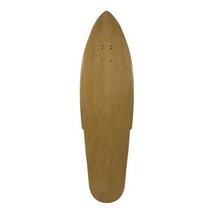 Natural Pool Old School deck 9.94 x 34&quot; 7 ply Canadian maple wood OVAL d... - $49.49