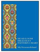 Bead Loom Vintage Sajou Motif 4 Fill-In Motif Bracelet Pattern PDF BP_79 - £4.39 GBP
