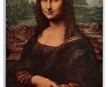 Mona Lisa Painting By Leonardo Da Vinci Portrait UNP DB Postcard W21 - £3.58 GBP