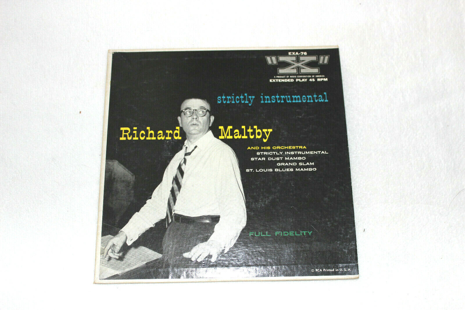 Primary image for 45 EP Richard Maltby EXA 76 Strictly Instrumental 7” Vinyl + Cardboard Sleeve