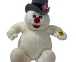 Frosty The Snowman Singing Christmas 15” Stuffed Plush Tested Gemmy Vtg - $14.80