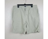 Gap Men&#39;s Flat-front Khaki Shorts Size 36 100% Cotton TN15 - £5.82 GBP
