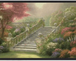 (2) Vintage Thomas Kinkade Stairway to Paradise Wallpaper Border 8057 NE... - £48.14 GBP