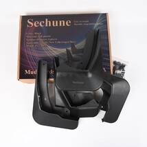 Sechune Car Mudguards for Automobiles Black Splash Guards Mud Flaps Set - $19.99