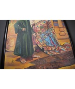 Original Oil on Canvas “Carpet Market ” Painting By Egyptian Mohsen Shal... - $4,673.50 MXN