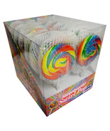 Sweetworld Rainbow Swirl Pop (24x80g) - £70.01 GBP