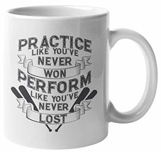 Practice Like You&#39;ve Never Won. Winner Coffee &amp; Tea Mug For Baseball Player, Coa - £15.86 GBP+