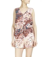 W118 by Walter Baker JEROME Scattered PRINT Playsuit ROMPER 2-Pocket ZIP... - $175.89 CAD