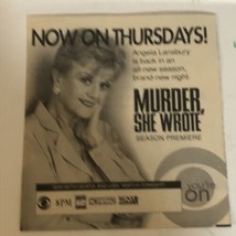 Murder She Wrote Tv Guide Print Ad Angela Lansbury Tpa15 - £4.63 GBP