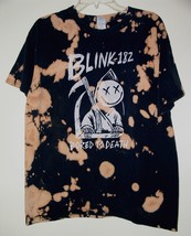 Blink 182 Concert Shirt Bored To Death Alternate Design Acid Washed Size Large - £157.37 GBP