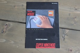 Super Nintendo Mouse Instruction Manual - £4.70 GBP