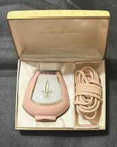Vintage Lady Sunbeam pink Electric Shaver in box - Tested, Works Great! - $26.10