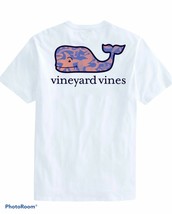 Vineyard Vines Men’s Watercolor Sea Life Fill Whale S/S Pkt Tee.L.MSRP$3... - $30.84