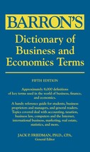 Dictionary of Business and Economics Terms (Barron&#39;s Business Dictionari... - $28.54