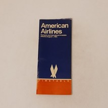 American Airlines Domestic &amp; International Timetable Effective August 1,... - $7.99
