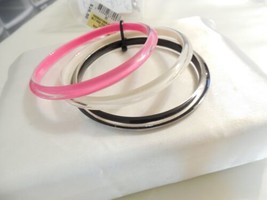 INC International Concepts 3-Pc. Set Resin Bangle Bracelets B920 $26 - £9.22 GBP