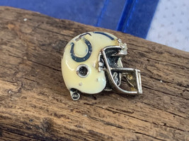 Vtg Baltimore Colts Tie Tack Football Helmet NFL Fashion Jewelry Lapel S... - £23.70 GBP