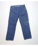 Vintage Dickies Mens 38x32 Distressed Spell Out Wide Leg Denim Jeans Blu... - €46,86 EUR