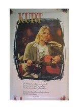 Kurt Cobain Poster Nirvana Unplugged - £56.62 GBP