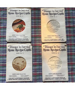 Dinner Is Served Vintage Recipe Cards From 1972 Week 2,3,5,6 See Descrip... - €20,69 EUR