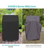 iCOVER Small Grill Cover 30 inch Two Burner BBQ Gas Grill Cover 600D Hea... - £35.47 GBP