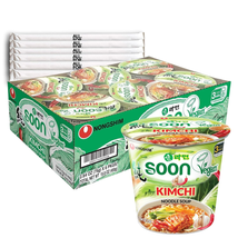 Ramen Noodles - Soon Ramyun Kimchi Vegan Cup - 6 Pack - Spicy Ramen Nood... - £25.88 GBP