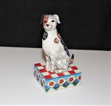 Jim Shore 2005 &quot;Terry&quot; Terrier Dog Heartwood Creek Figurine #4004852 - £13.34 GBP