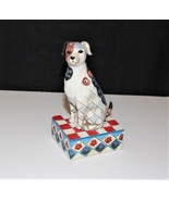 Jim Shore 2005 &quot;Terry&quot; Terrier Dog Heartwood Creek Figurine #4004852 - £13.57 GBP
