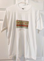 White T-Shirt Made in Peru-Print with Tapiz Machupicchu Cusco Peru-Unisex - £7.86 GBP
