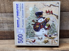 Bits & Pieces Jigsaw Puzzle - “Winter Friends” 500 Piece - SHIPS FREE - $18.79