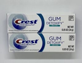 (2) Crest Gum Detoxify Deep Clean Travel Toothpaste 0.85oz Each - $8.90