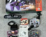 HDMI CONVERTED NINTENDO 64 VIDEO GAME CONSOLE ATOMIC PURPLE COLOR IN BOX - £1,557.51 GBP