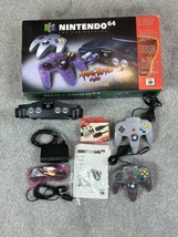 HDMI CONVERTED NINTENDO 64 VIDEO GAME CONSOLE ATOMIC PURPLE COLOR IN BOX - £1,564.50 GBP