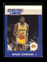 Vintage 1987-88 Kenner Starting Lineup Basketball Card Magic Johnson Lakers - £7.74 GBP