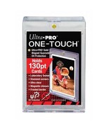 5 Ultra Pro 130pt Magnetic One Touch Card Holders (5 Total) 81721 - Fits... - £25.27 GBP