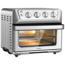 Costway Air Fryer Toaster Oven 21.5 QT Convection Countertop Oven w/ - £175.01 GBP