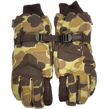 CABELA&#39;S GORE-TEX Hunting Camoflauge 150 Grams Thinsulate Gloves Men Size M Reg - £35.47 GBP