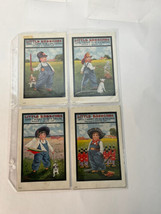 Four Different Artist Signed WALL Postcards LITTLE BREECHES Unposted   K7 - £18.18 GBP