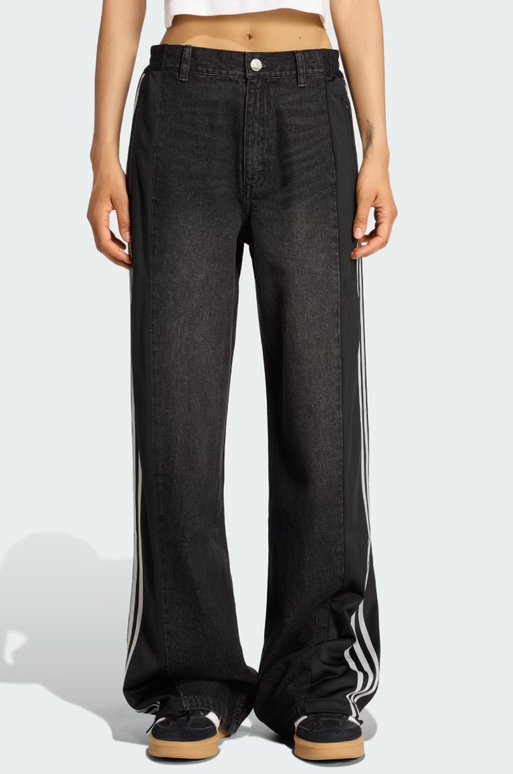 adidas Originals Denim FB Pants Women&#39;s Lifestyle Casual Fashion Pants K... - $188.91