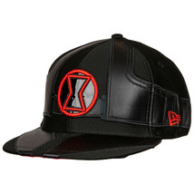 Black Widow Movie Character Armor 59Fifty Fitted New Era Hat Black - £51.11 GBP