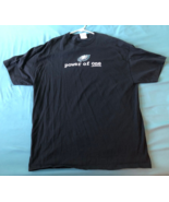 PHILADELPHIA EAGLES NFL POWER OF ONE MENS SIZE XL BLACK SHORT SLEEVE T-S... - €13,70 EUR