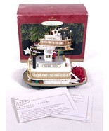 Hallmark Keepsake Ornament Santa&#39;s Showboat Magic Silver Belle 1997 Jing... - £11.60 GBP