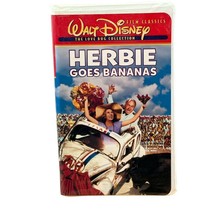 Walt Disney&#39;s The Love Bug Collection Herbie Goes Bananas VHS Rated G - £6.17 GBP