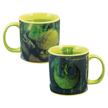 Star Wars Yoda with Lightsaber Heat Reactive 20 oz Ceramic Mug NEW UNUSED - £7.71 GBP