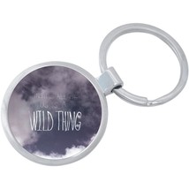 Wild Thing Keychain - Includes 1.25 Inch Loop for Keys or Backpack - £8.42 GBP