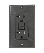 Leviton R05-Gftr2-0ke 20 Amp Black Gfci Receptacle - $46.67 CAD