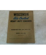 Wisconsin engine instruction book for models ACN &amp; BKN air -cooled engines - £23.53 GBP