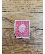 Germany Stamp Prof Dr. Theodor Heuss 20pf Used - $1.35 CAD