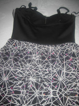 Material Girl Ladies Cute Leopard Print Sheer Skirt DRESS-JR S-SPAGHETTI Straps - £6.14 GBP