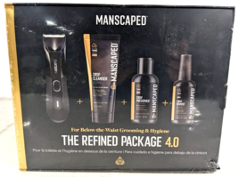 *NEW DAMAGED BOX* Manscaped Refined Package Shaving Set - 4ct - £41.09 GBP